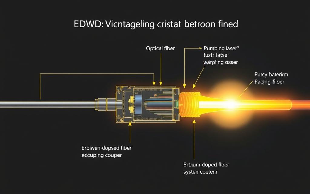 EDFA amplification in DWDM systems