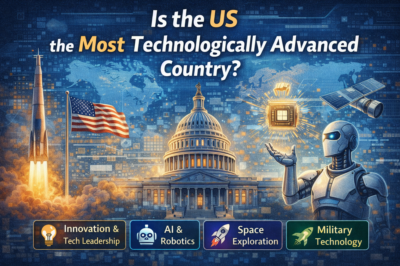 Is the us the most technologically advanced country?